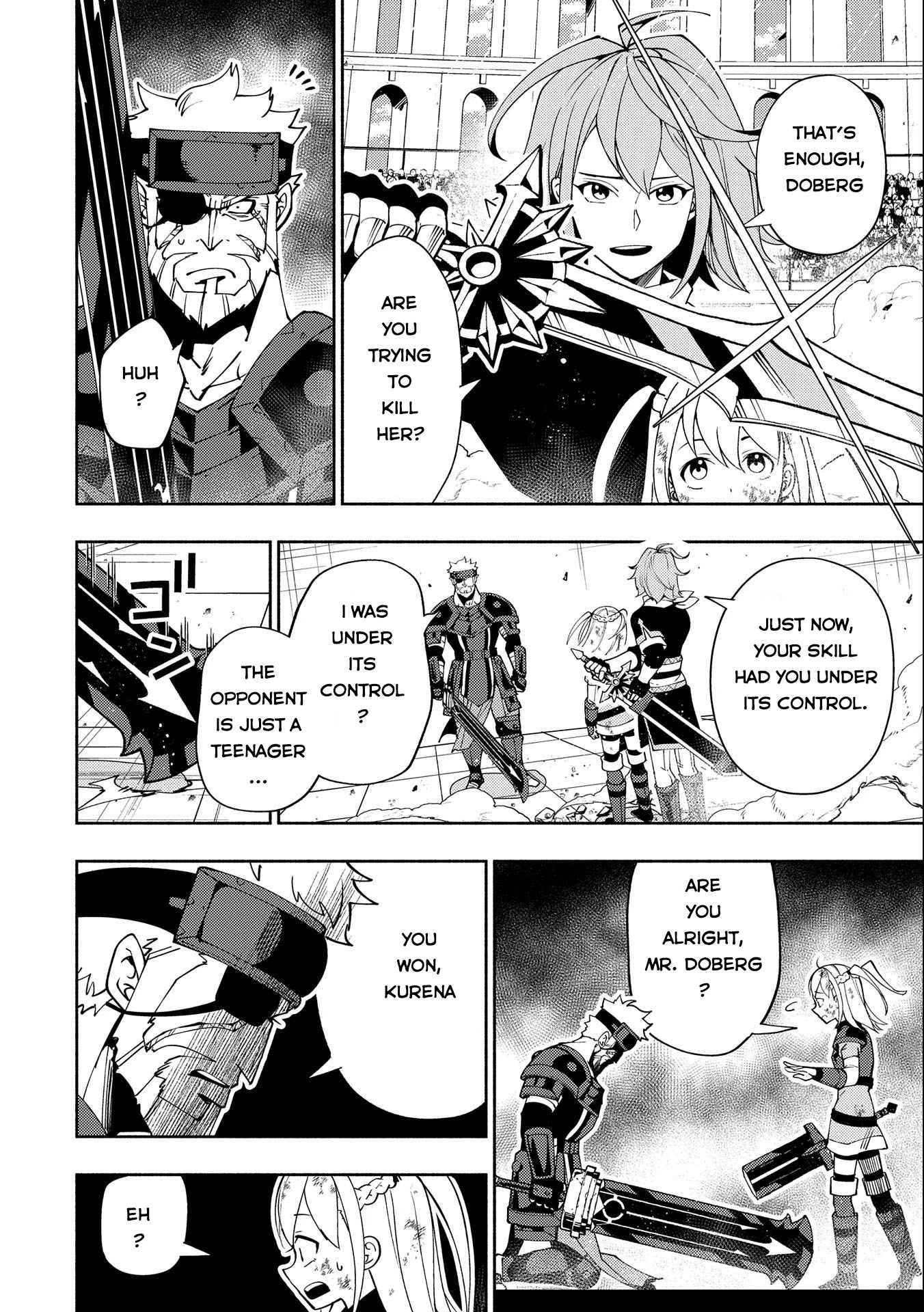 Hell Mode: Yarikomi Suki no Gamer wa Hai Settei no Isekai de Musou Suru Chapter 37 page 13 - Chapter 37: Hero vs Summoned Wizard