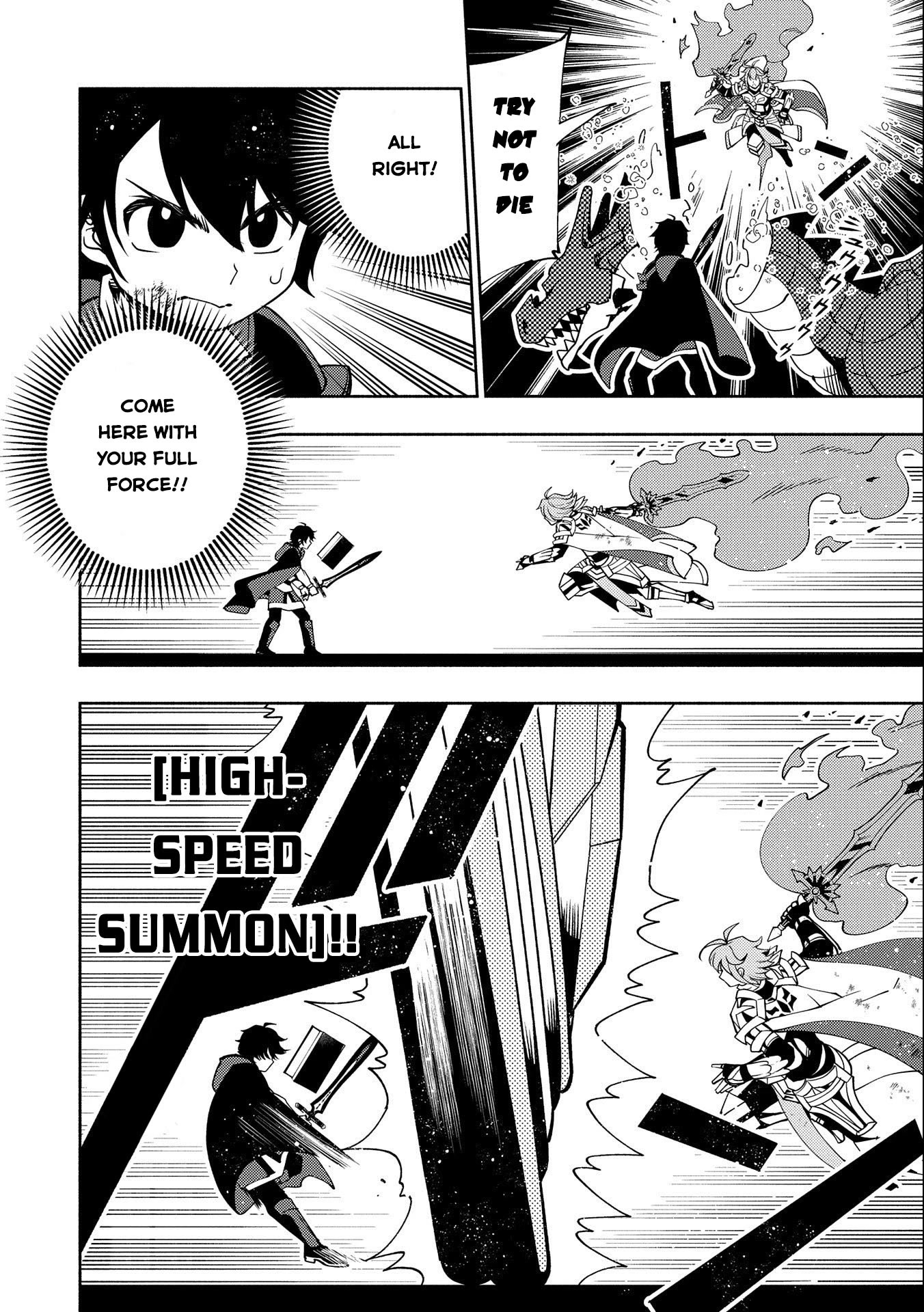 Hell Mode: Yarikomi Suki no Gamer wa Hai Settei no Isekai de Musou Suru Chapter 38 page 19 - Chapter 38: The High Speed Summon