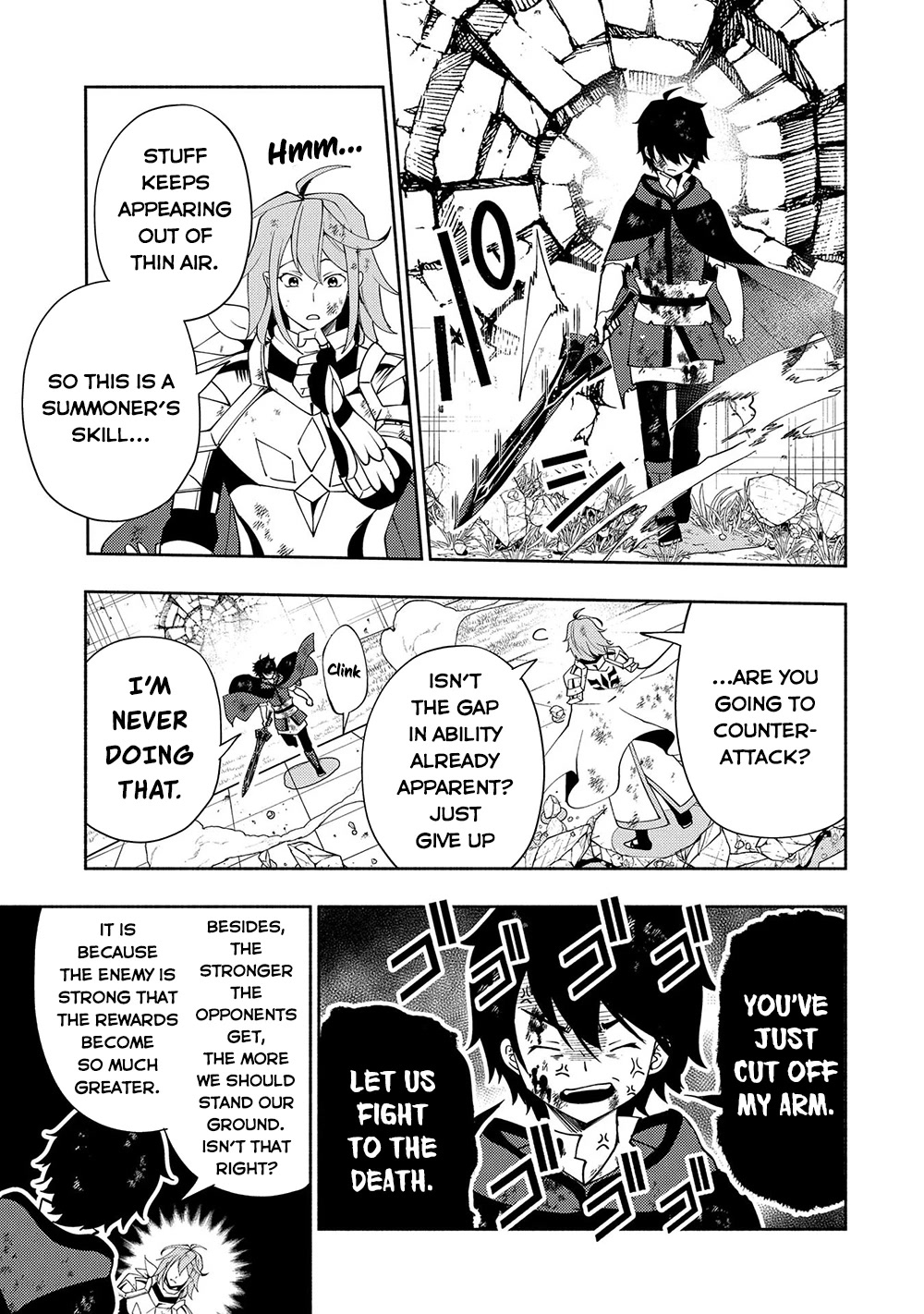 Hell Mode: Yarikomi Suki no Gamer wa Hai Settei no Isekai de Musou Suru Chapter 39 page 11 - Chapter 39: Summoner of the Beginning