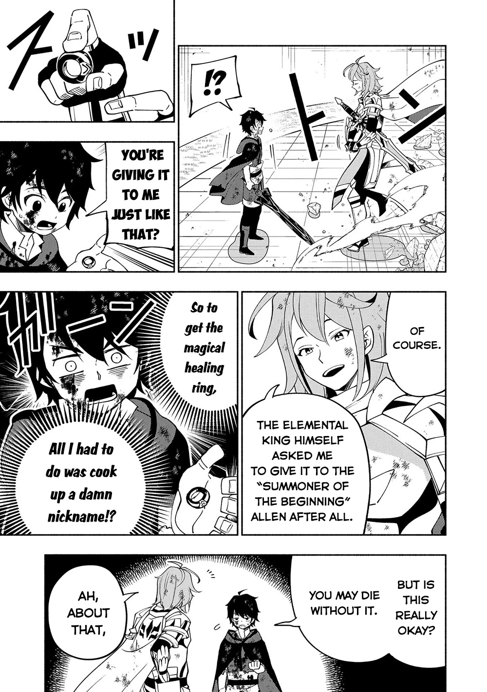 Hell Mode: Yarikomi Suki no Gamer wa Hai Settei no Isekai de Musou Suru Chapter 39 page 15 - Chapter 39: Summoner of the Beginning