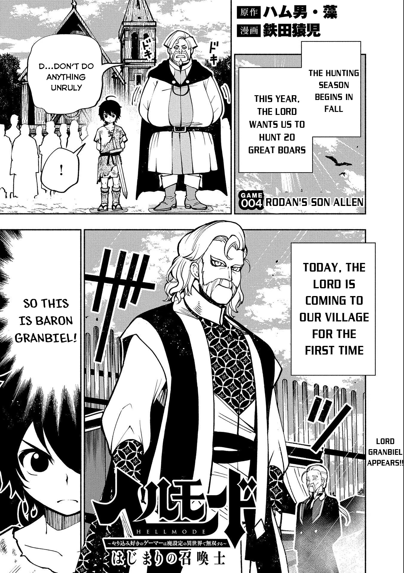Hell Mode: Yarikomi Suki no Gamer wa Hai Settei no Isekai de Musou Suru Chapter 4 page 2 - Chapter 4