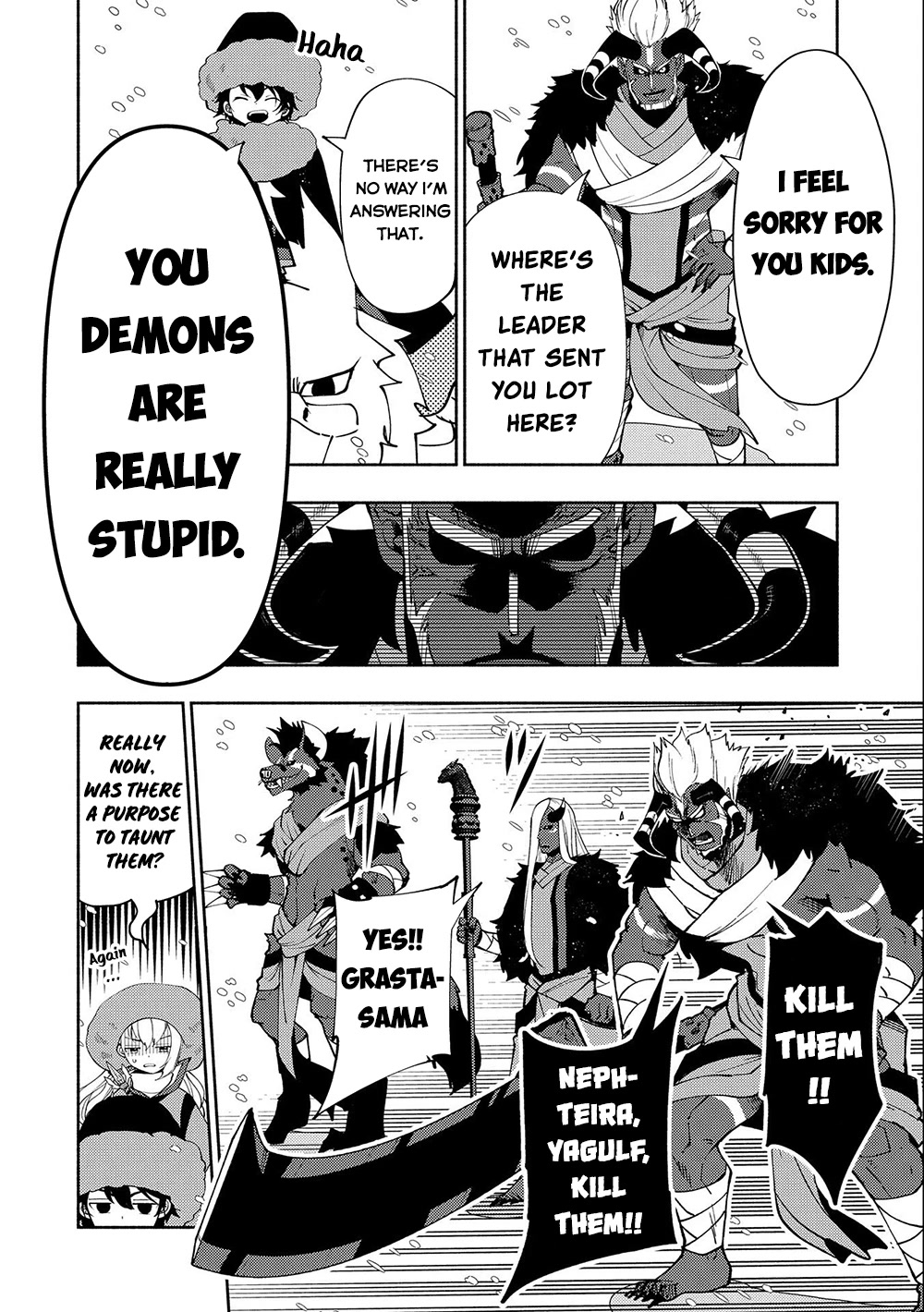 Hell Mode: Yarikomi Suki no Gamer wa Hai Settei no Isekai de Musou Suru Chapter 46 page 15 - Chapter 46: The 3 Demons