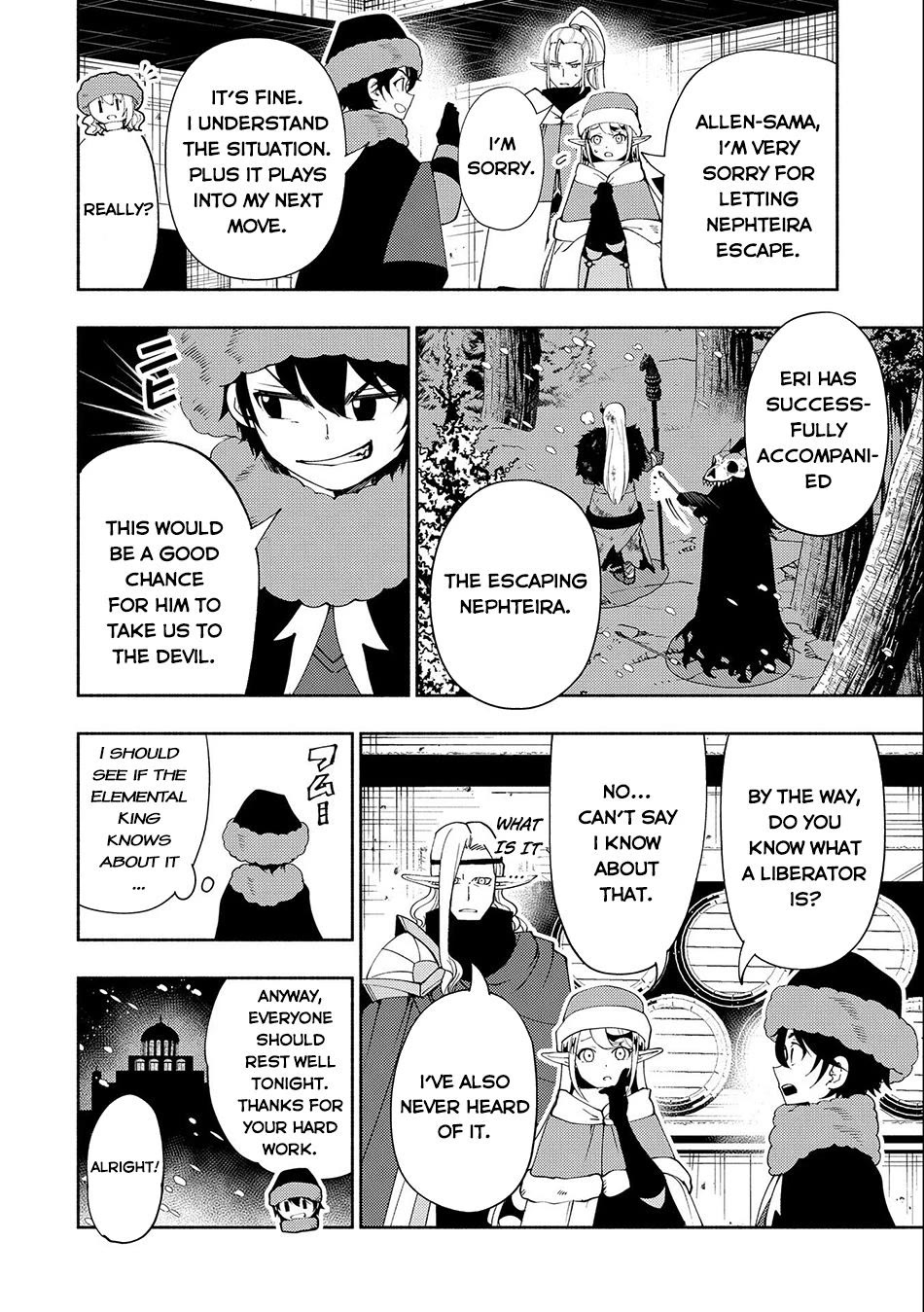 Hell Mode: Yarikomi Suki no Gamer wa Hai Settei no Isekai de Musou Suru Chapter 47 page 11 - Chapter 47: Leezel the Devil