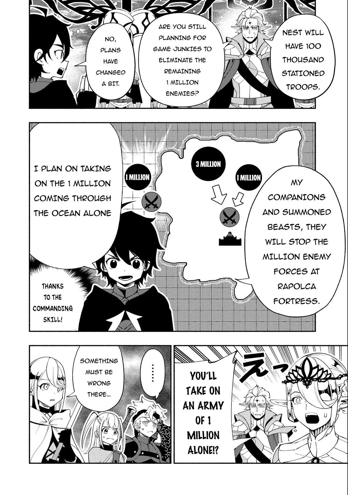 Hell Mode: Yarikomi Suki no Gamer wa Hai Settei no Isekai de Musou Suru Chapter 48 page 3 - Chapter 48
