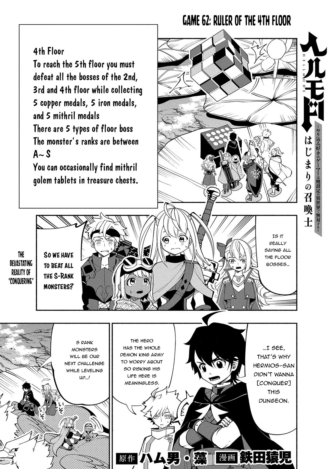 Hell Mode: Yarikomi Suki no Gamer wa Hai Settei no Isekai de Musou Suru Chapter 62 page 2 - Chapter 62