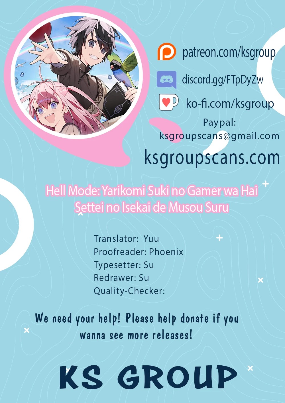 Hell Mode: Yarikomi Suki no Gamer wa Hai Settei no Isekai de Musou Suru Chapter 7 page 1 - Chapter 7