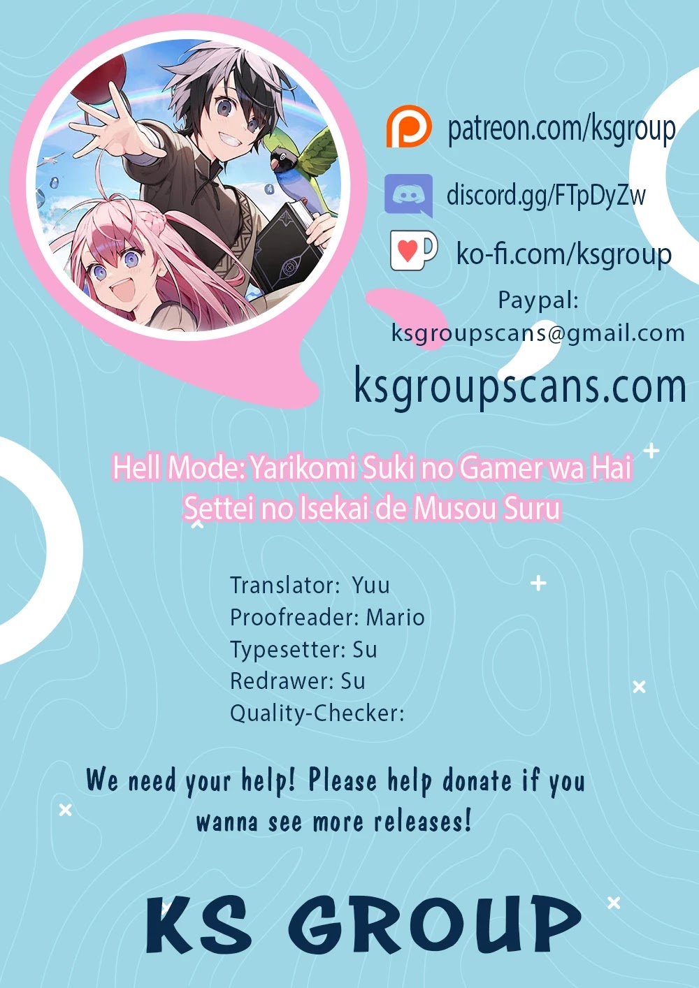 Hell Mode: Yarikomi Suki no Gamer wa Hai Settei no Isekai de Musou Suru Chapter 8 page 1 - Chapter 8