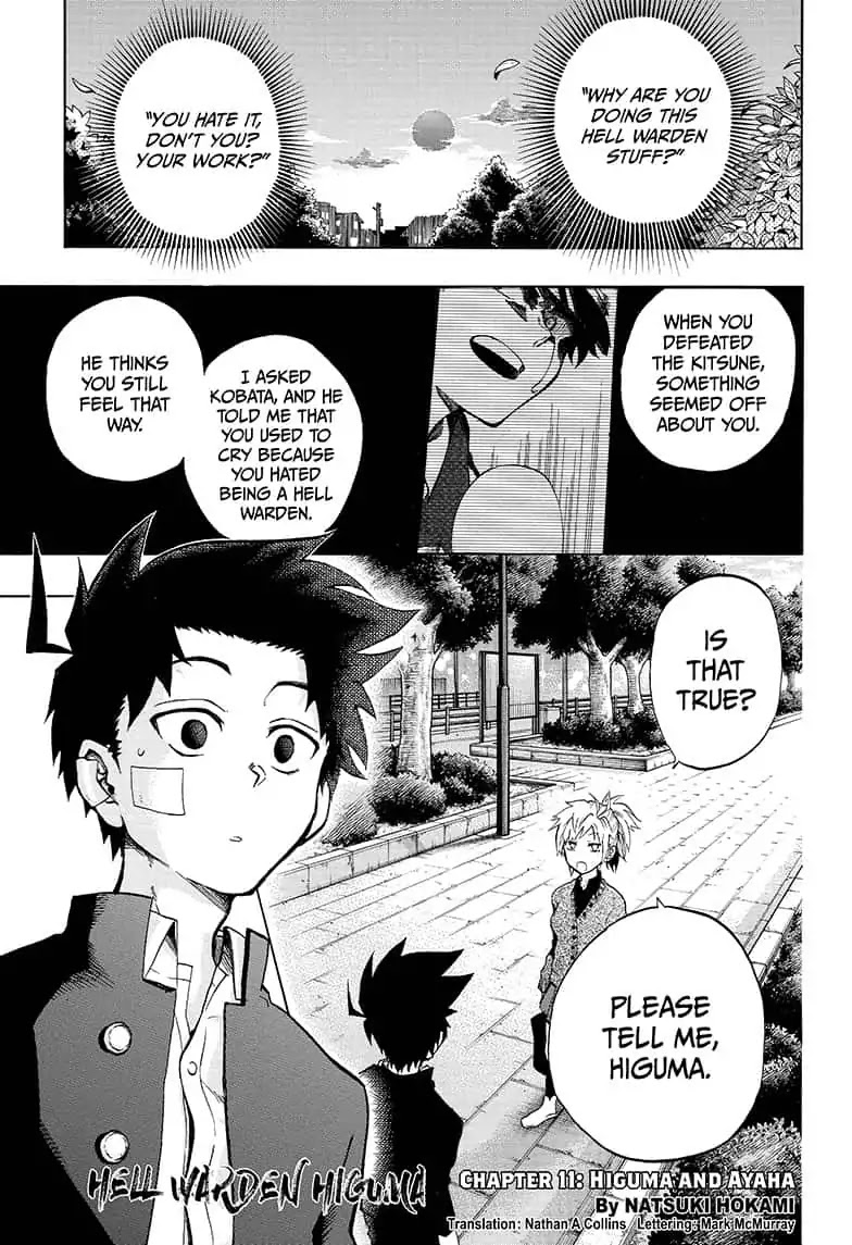 Hell Warden Higuma Chapter 11 page 1 - Chapter 11: Higuma and Ayaha
