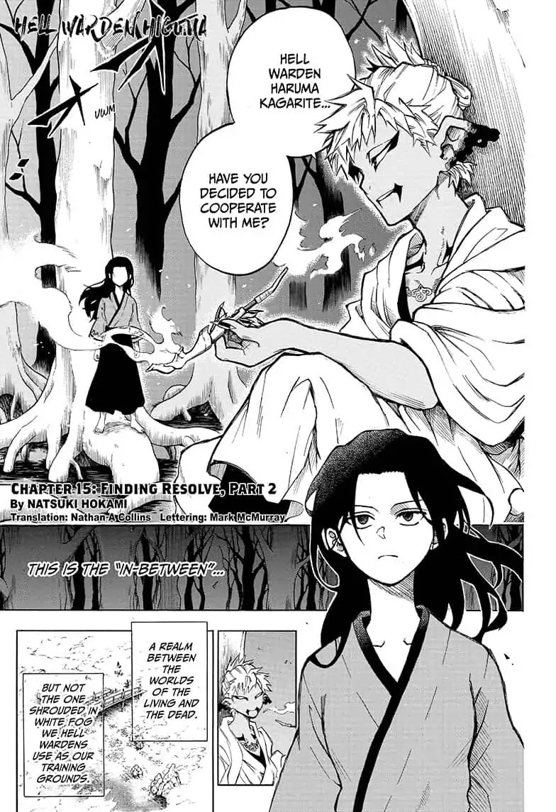 Hell Warden Higuma Chapter 15 page 1 - Chapter 15: Finding Resolve, Part 2