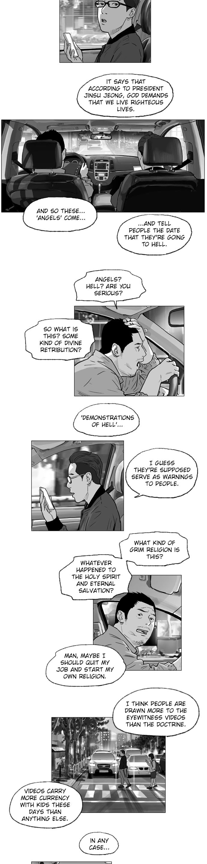 Hellbound Chapter 1 page 8 - Chapter 1: Episode 1