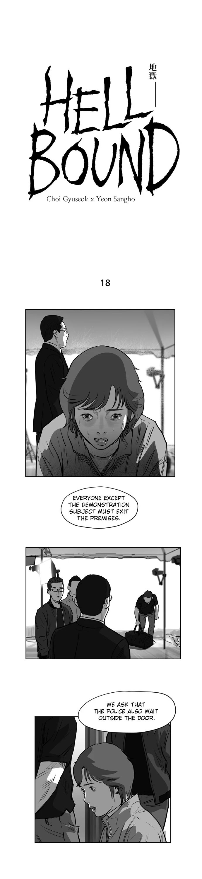 Hellbound Chapter 18 page 1 - Chapter 18: Episode 18