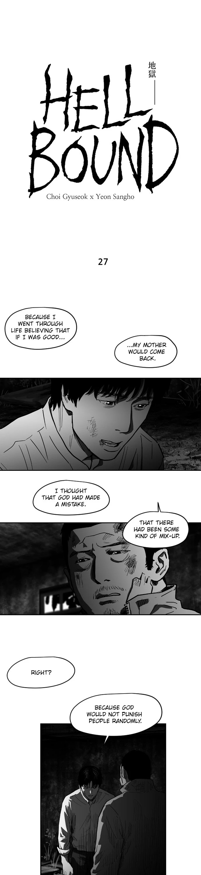Hellbound Chapter 27 page 1 - Chapter 27: Episode 27