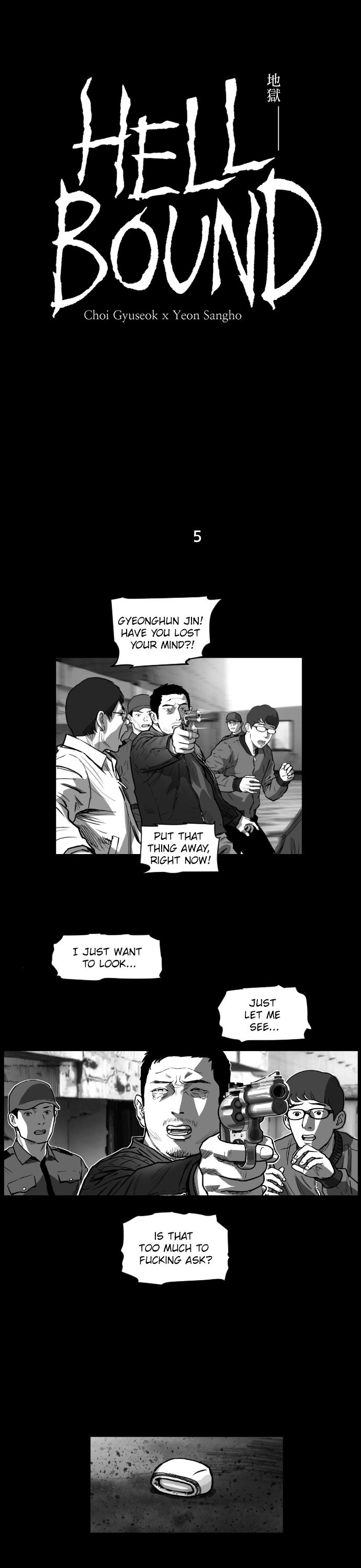 Hellbound Chapter 5 page 1 - Chapter 5: Episode 5