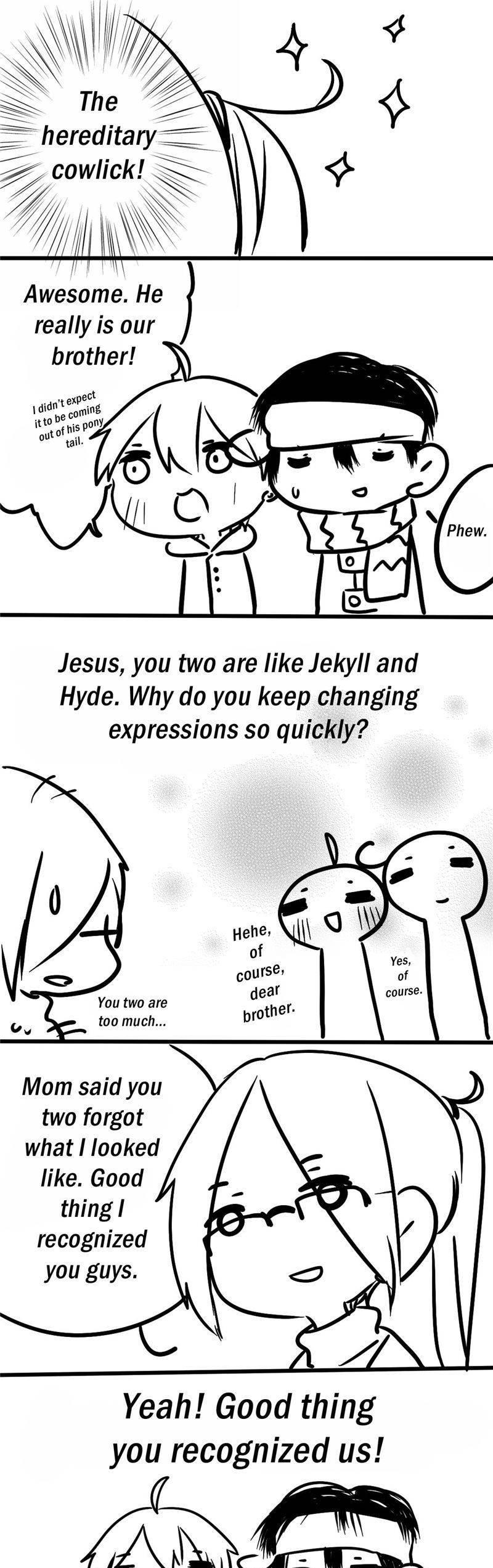 Hello, Cowlick Chapter 3 page 5 - Chapter 3