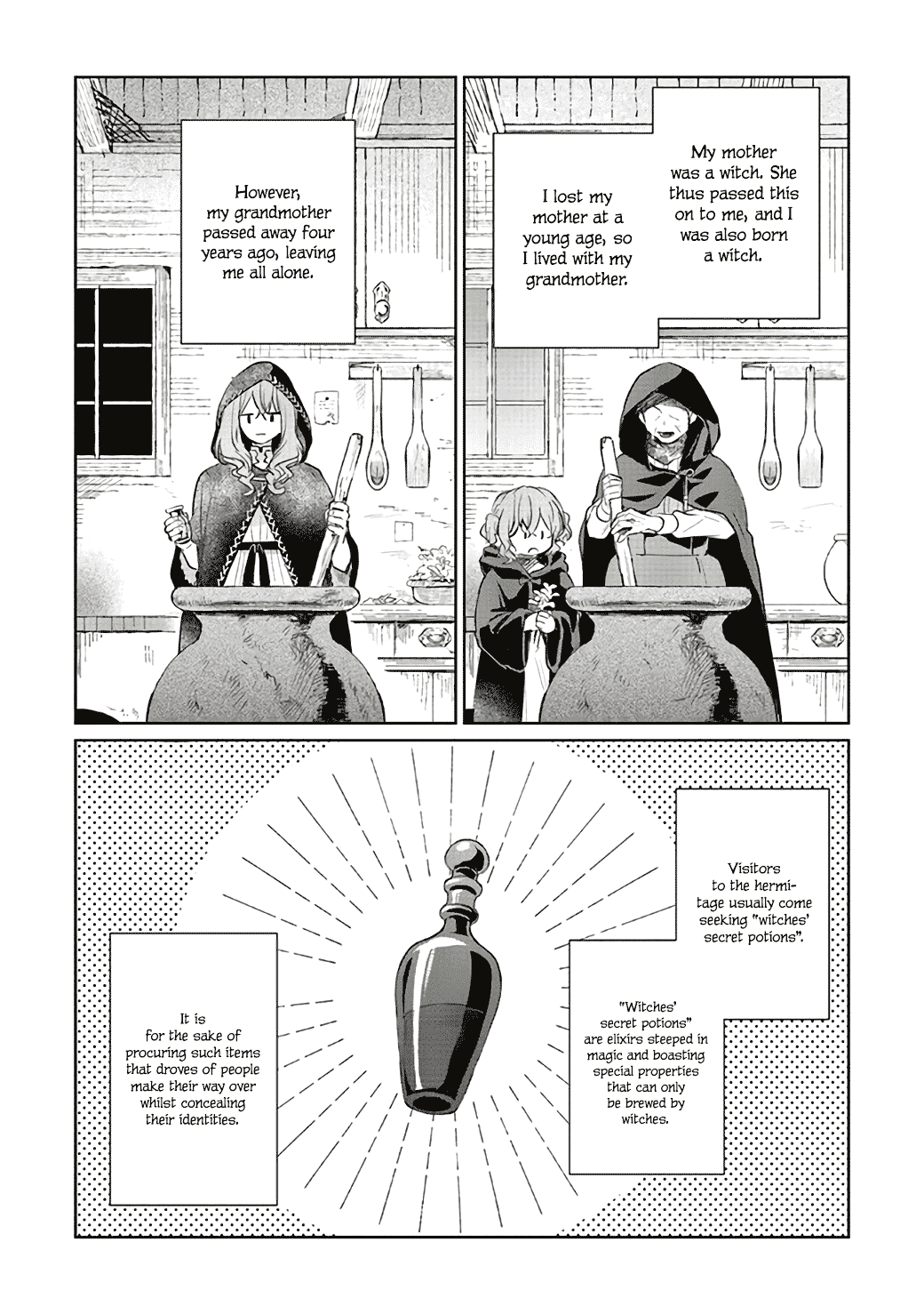 Hello, I Am a Witch, and My Crush Wants Me to Make a Love Potion! Chapter 1 page 4 - Chapter 1