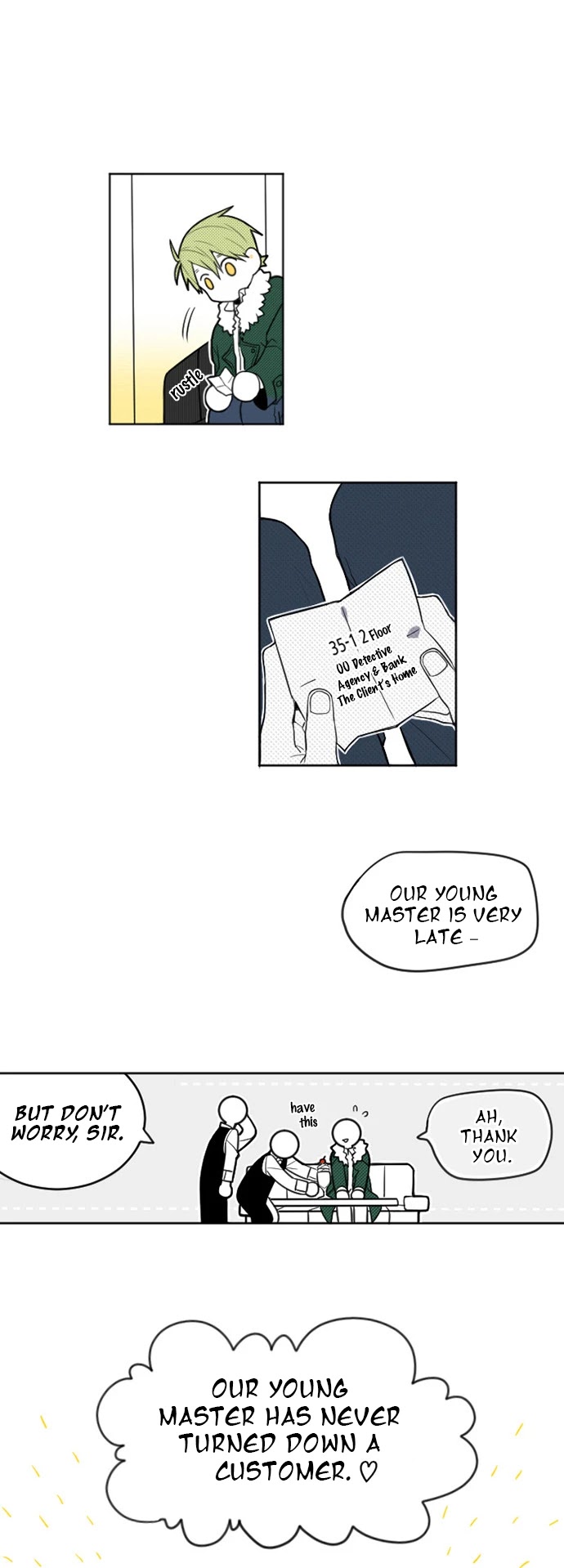 Hello, I'm Your Stalker Chapter 1 page 4 - Chapter 1: The Client's Home