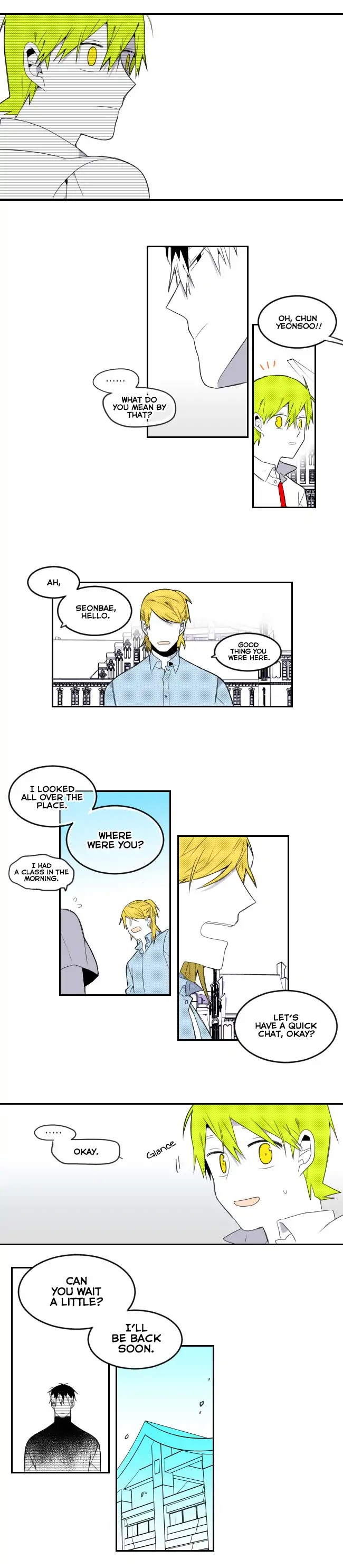 Hello, I'm Your Stalker Chapter 12 page 9 - Chapter 12: Watching It in Person is Different