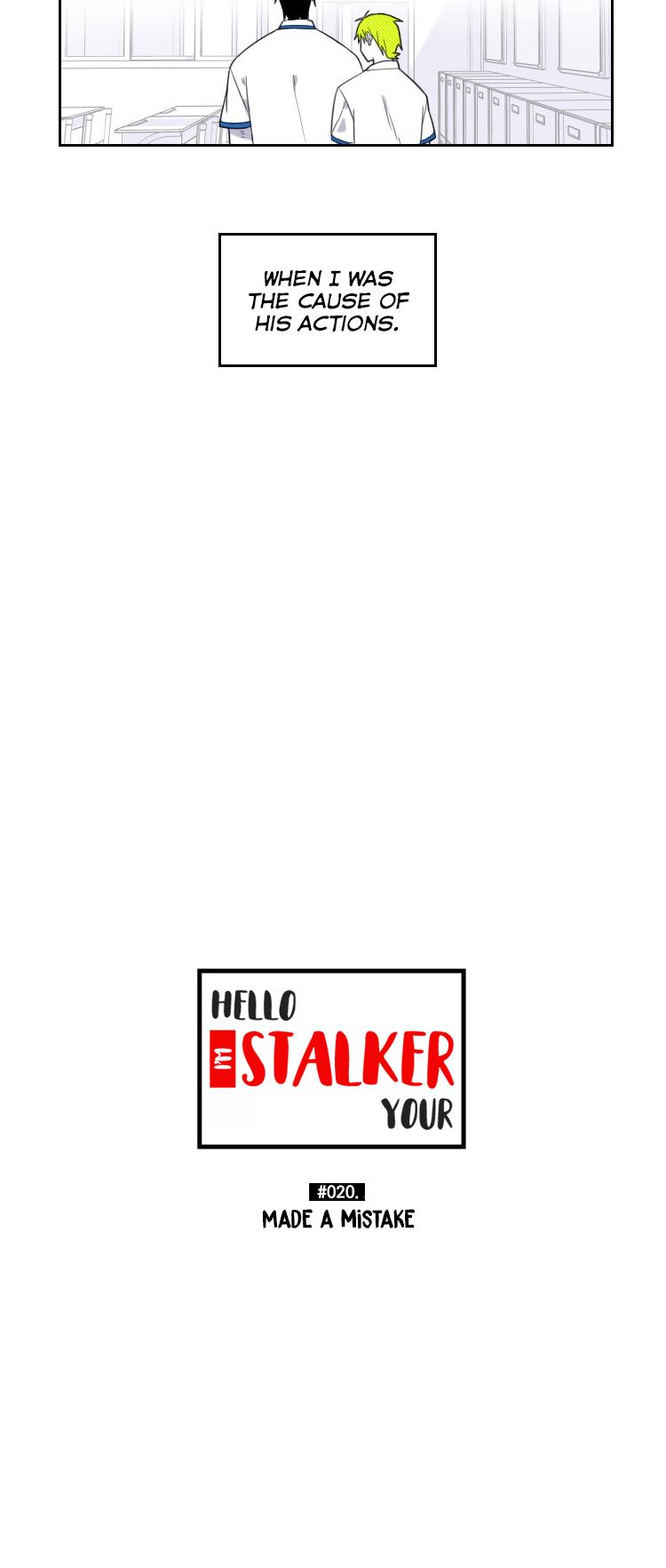 Hello, I'm Your Stalker Chapter 20 page 2 - Chapter 20