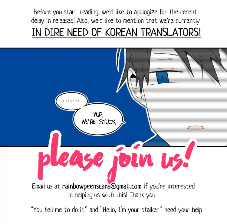 Hello, I'm Your Stalker Chapter 21 page 1 - Chapter 21: Comforting on Impulse