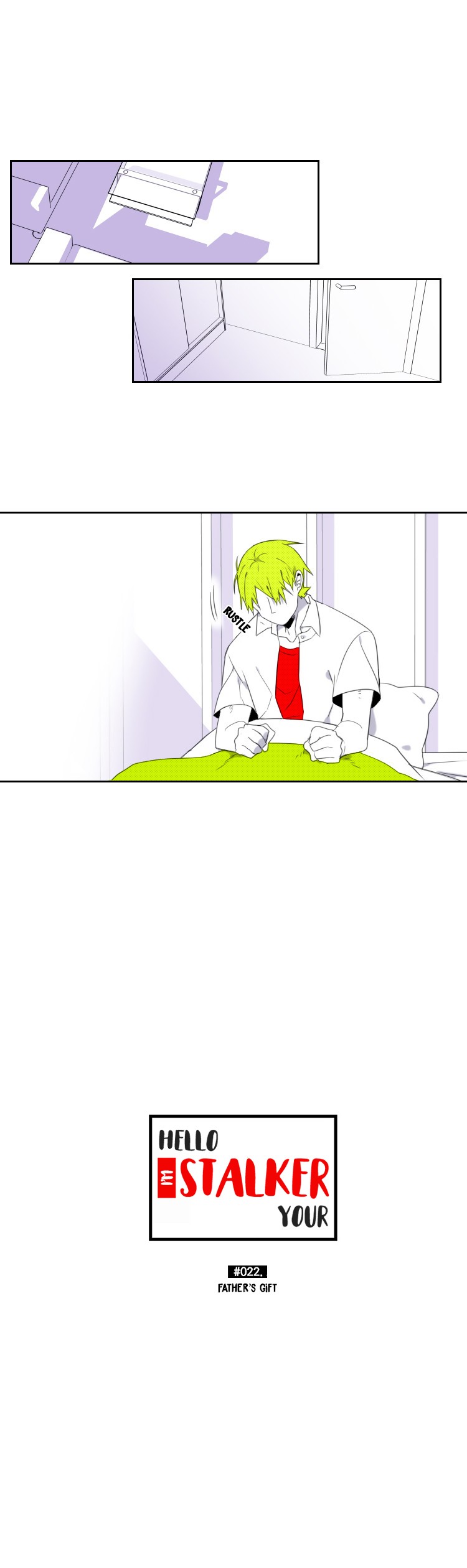 Hello, I'm Your Stalker Chapter 22 page 1 - Chapter 22: Father's Gift