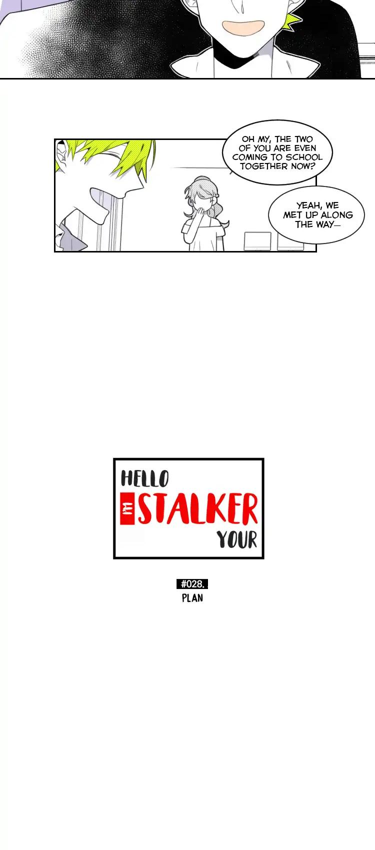 Hello, I'm Your Stalker Chapter 28 page 2 - Chapter 28: Plan