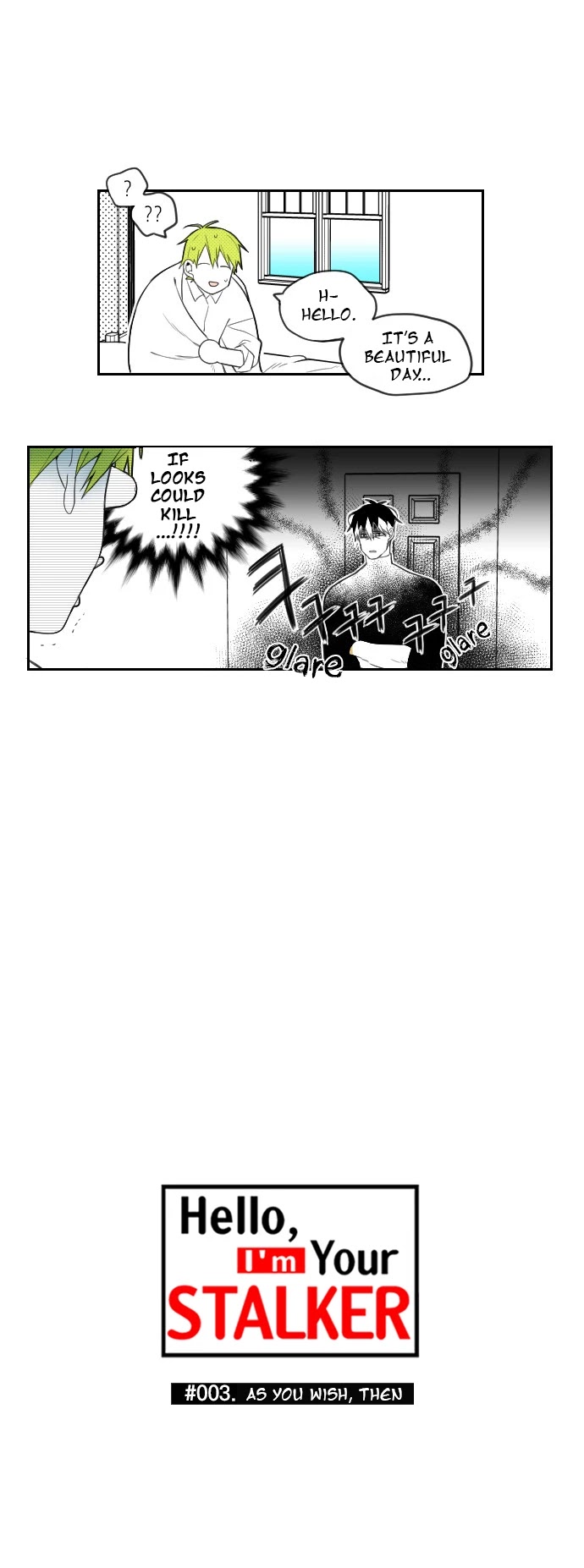 Hello, I'm Your Stalker Chapter 3 page 2 - Chapter 3: As You Wish, Then
