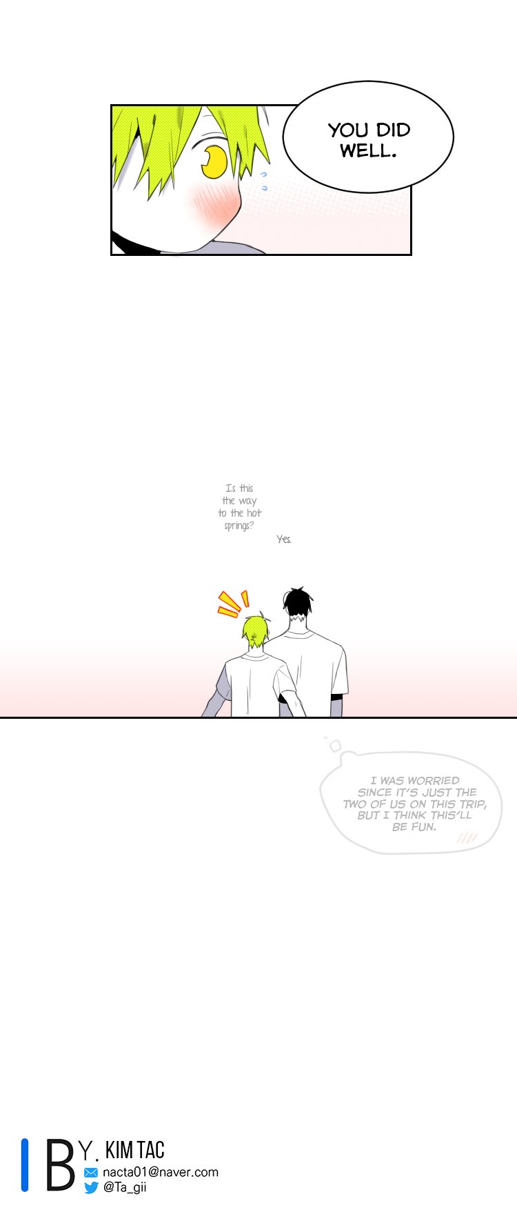 Hello, I'm Your Stalker Chapter 32 page 15 - Chapter 32: A fun trip to the hot springs