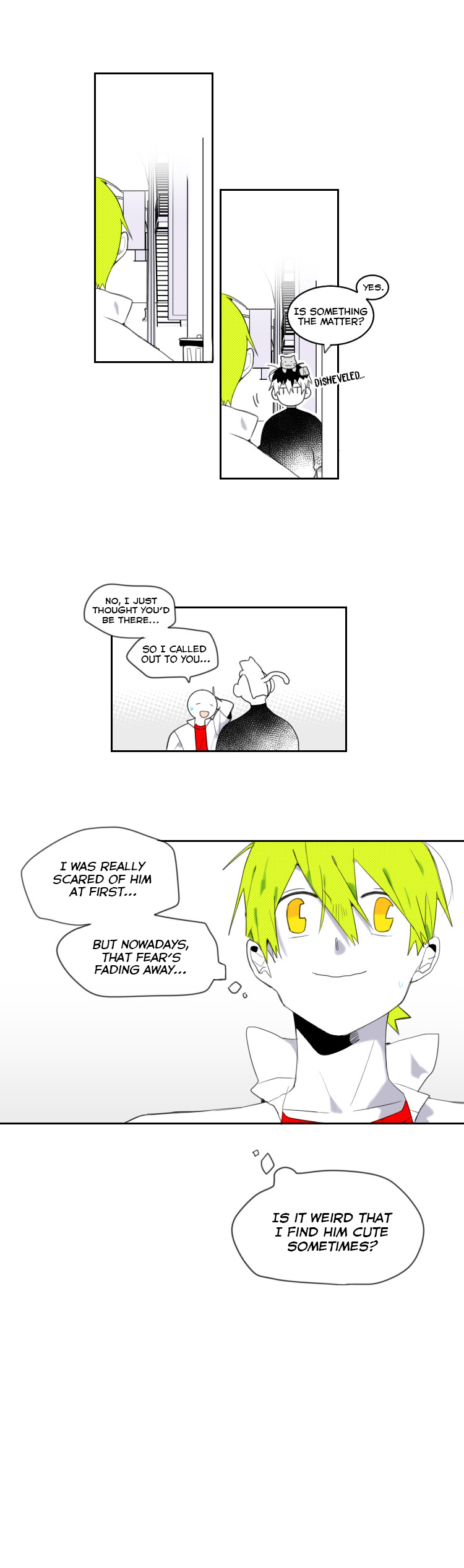 Hello, I'm Your Stalker Chapter 34 page 7 - Chapter 34: Why do I feel...
