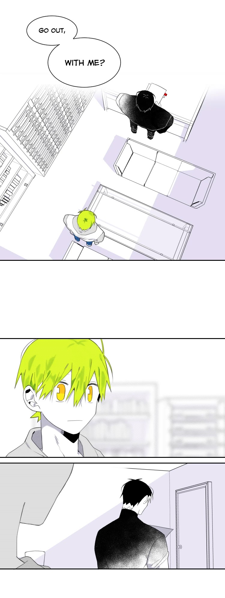 Hello, I'm Your Stalker Chapter 38 page 12 - Chapter 38: With me