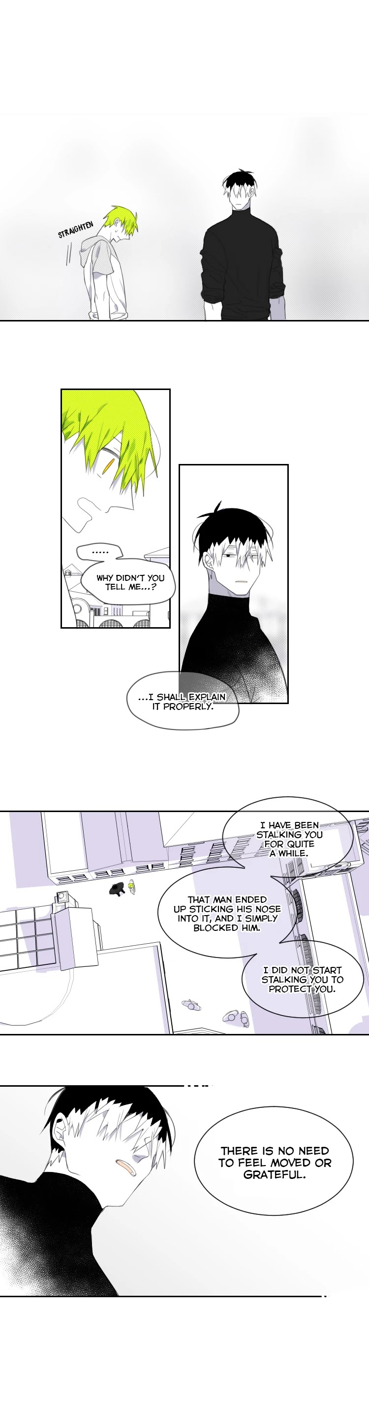Hello, I'm Your Stalker Chapter 38 page 7 - Chapter 38: With me