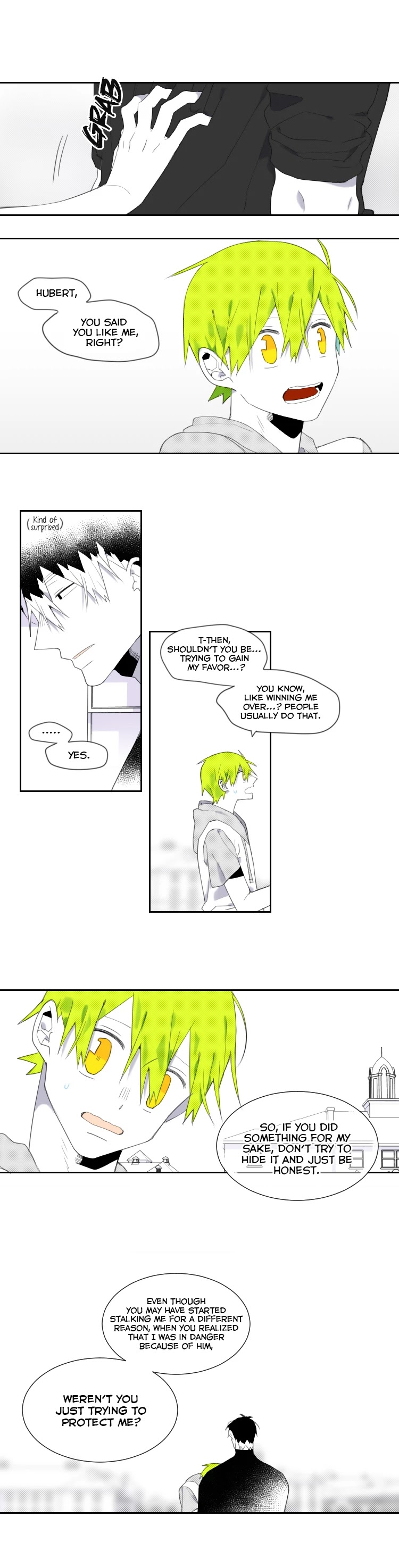 Hello, I'm Your Stalker Chapter 38 page 8 - Chapter 38: With me