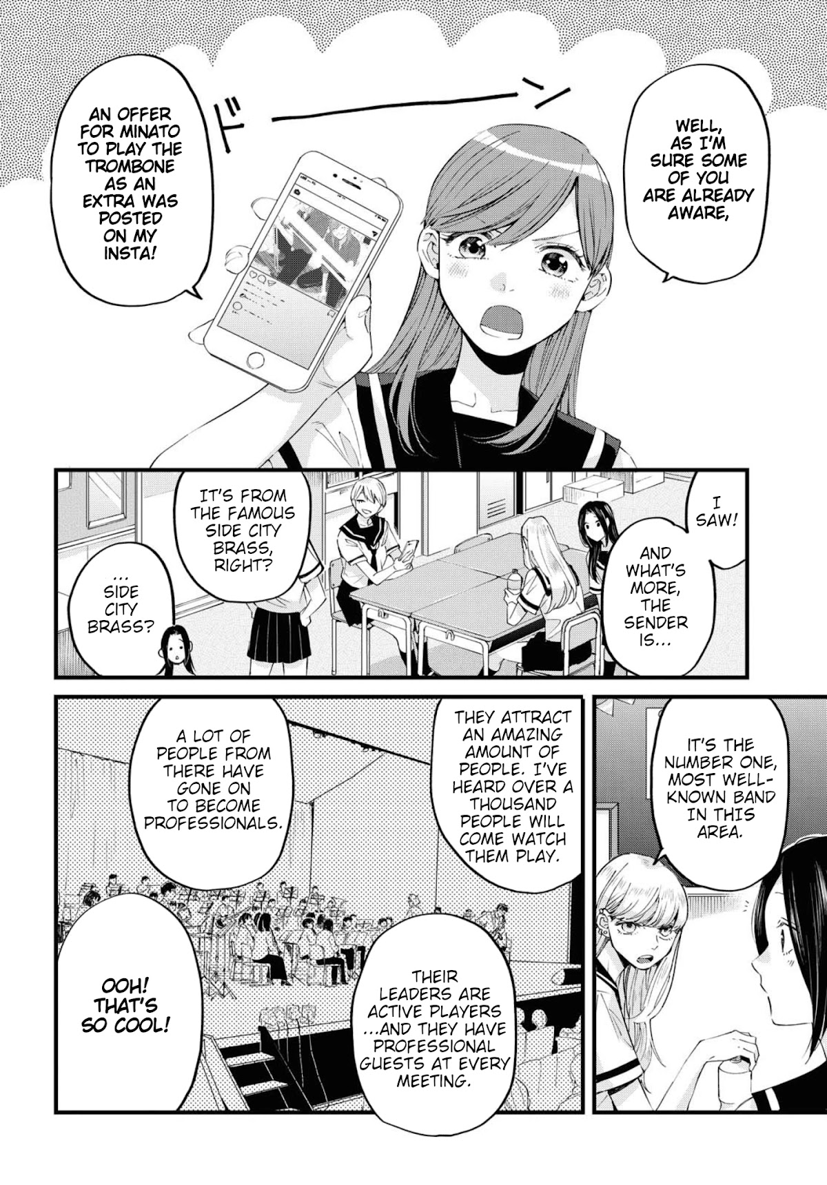 Hello, Melancholic! Chapter 11 page 2 - Chapter 11: メッセージ