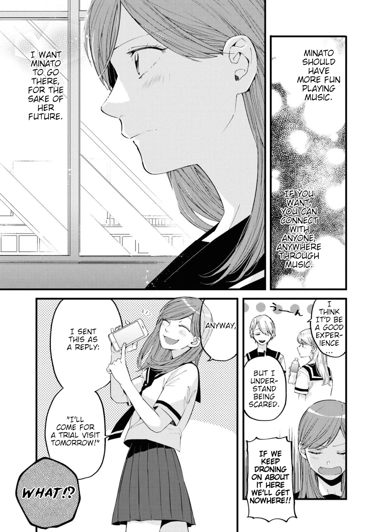 Hello, Melancholic! Chapter 11 page 5 - Chapter 11: メッセージ