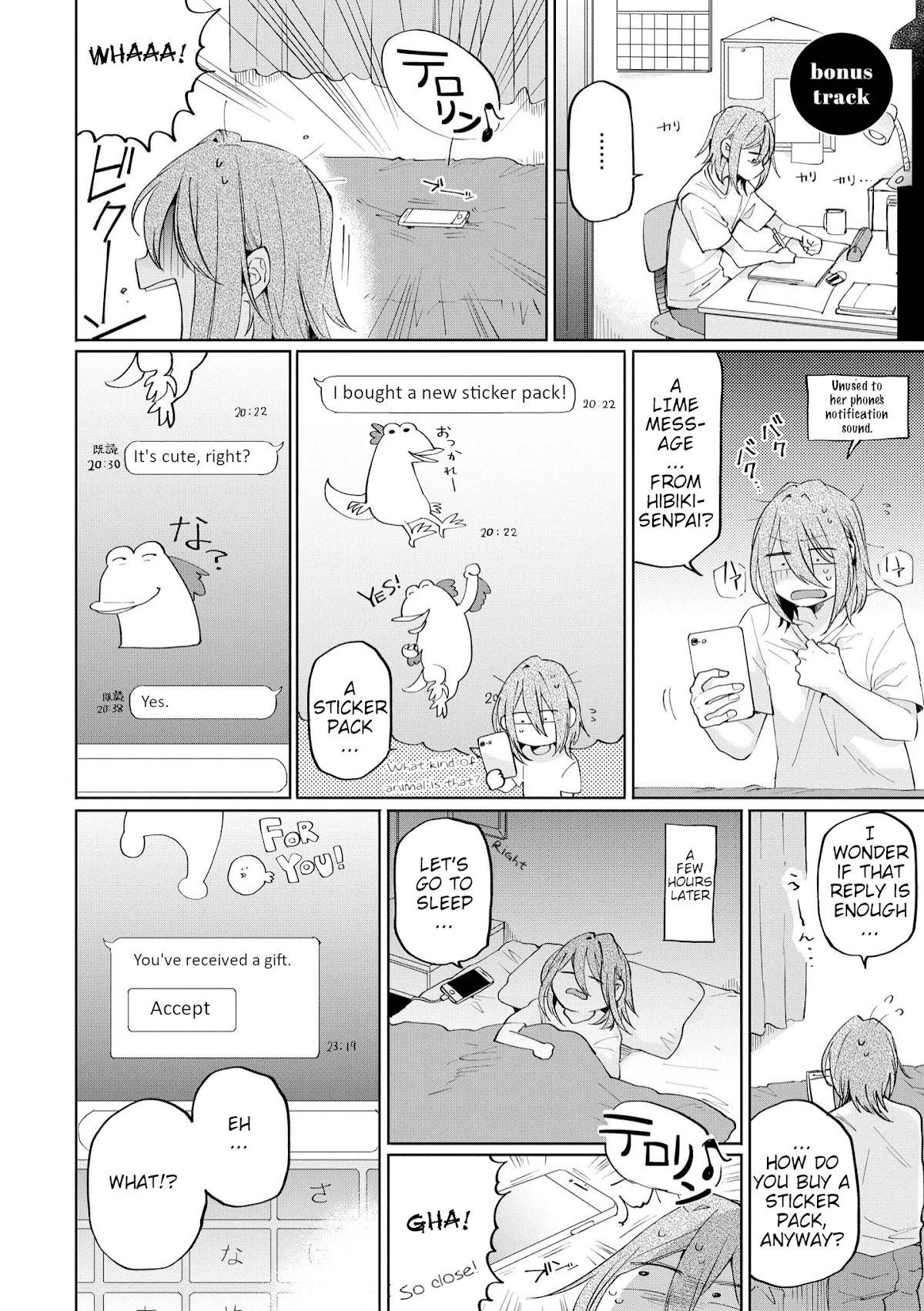 Hello, Melancholic! Chapter 4.5 page 1 - Chapter 4.5: Bonus Track