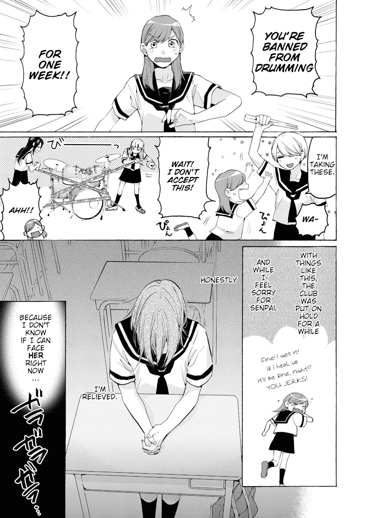 Hello, Melancholic! Chapter 6 page 3 - Chapter 6: Himitsu Girl's Top Secret