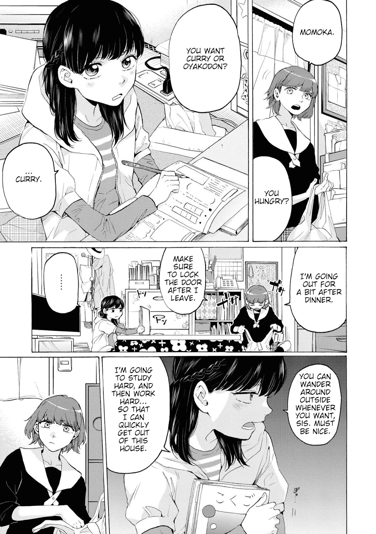 Hello, Melancholic! Chapter 7 page 3 - Chapter 7: 少女S