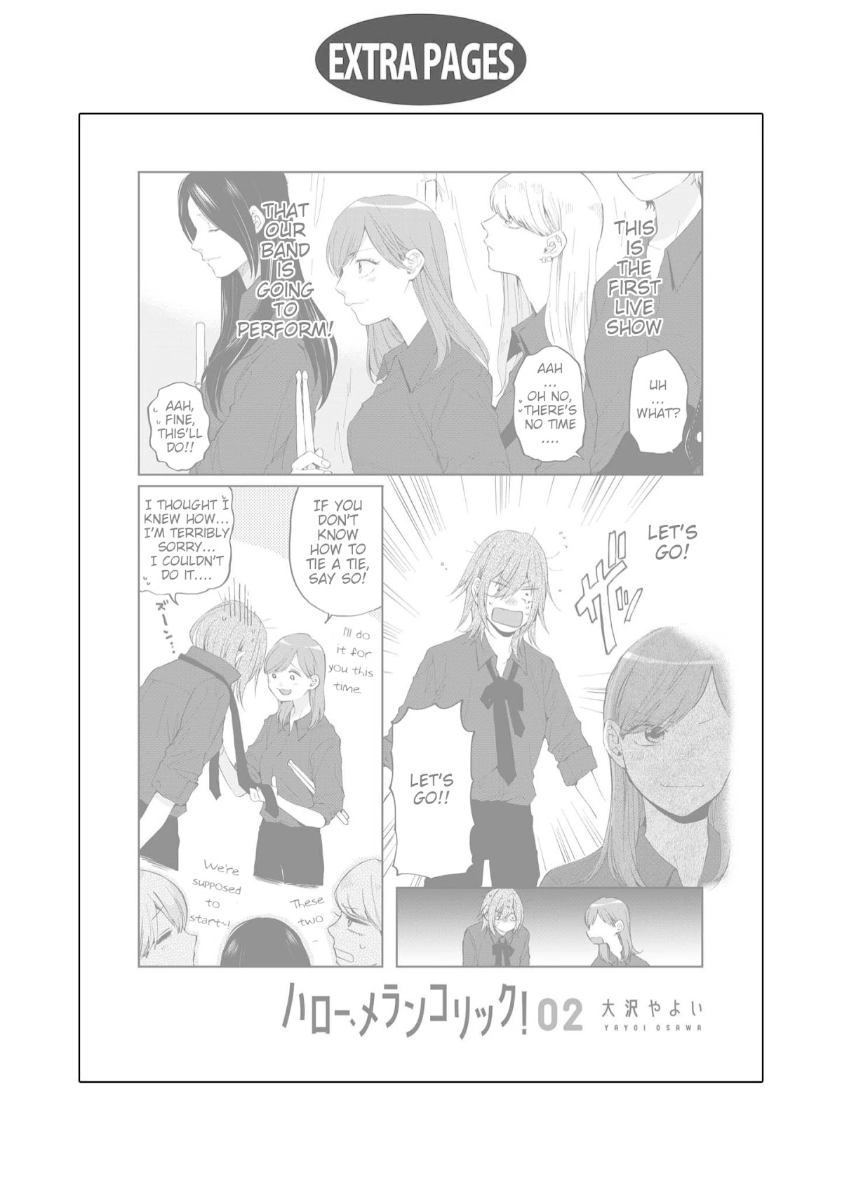 Hello, Melancholic! Chapter 9.3 page 1 - Chapter 9.3