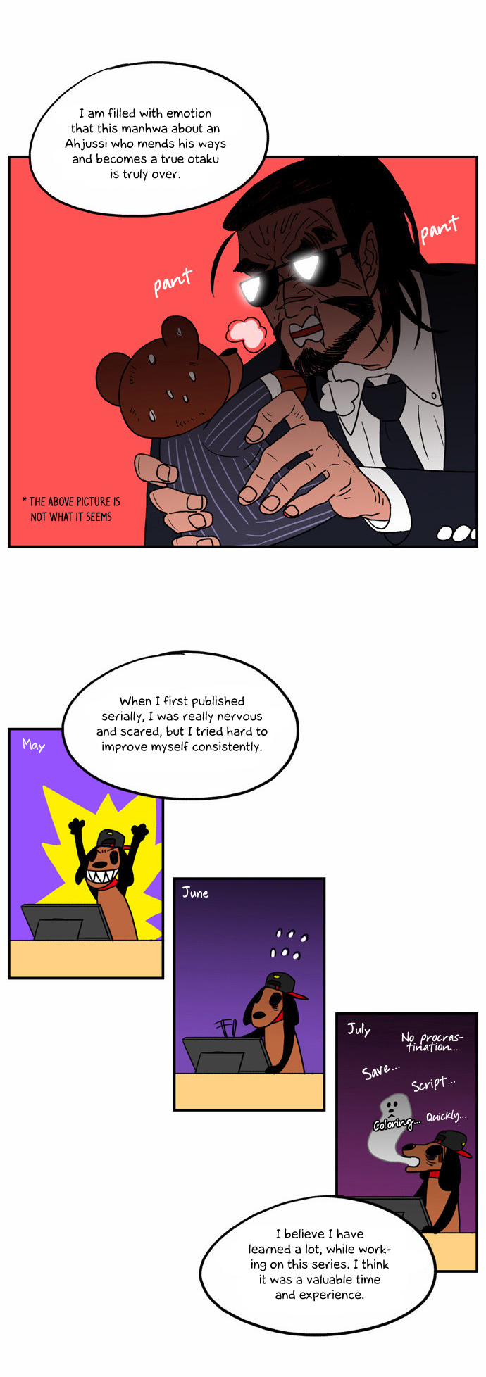 Hello Mister Teddy Chapter 13.2 page 3 - Chapter 13 v2 : [End]