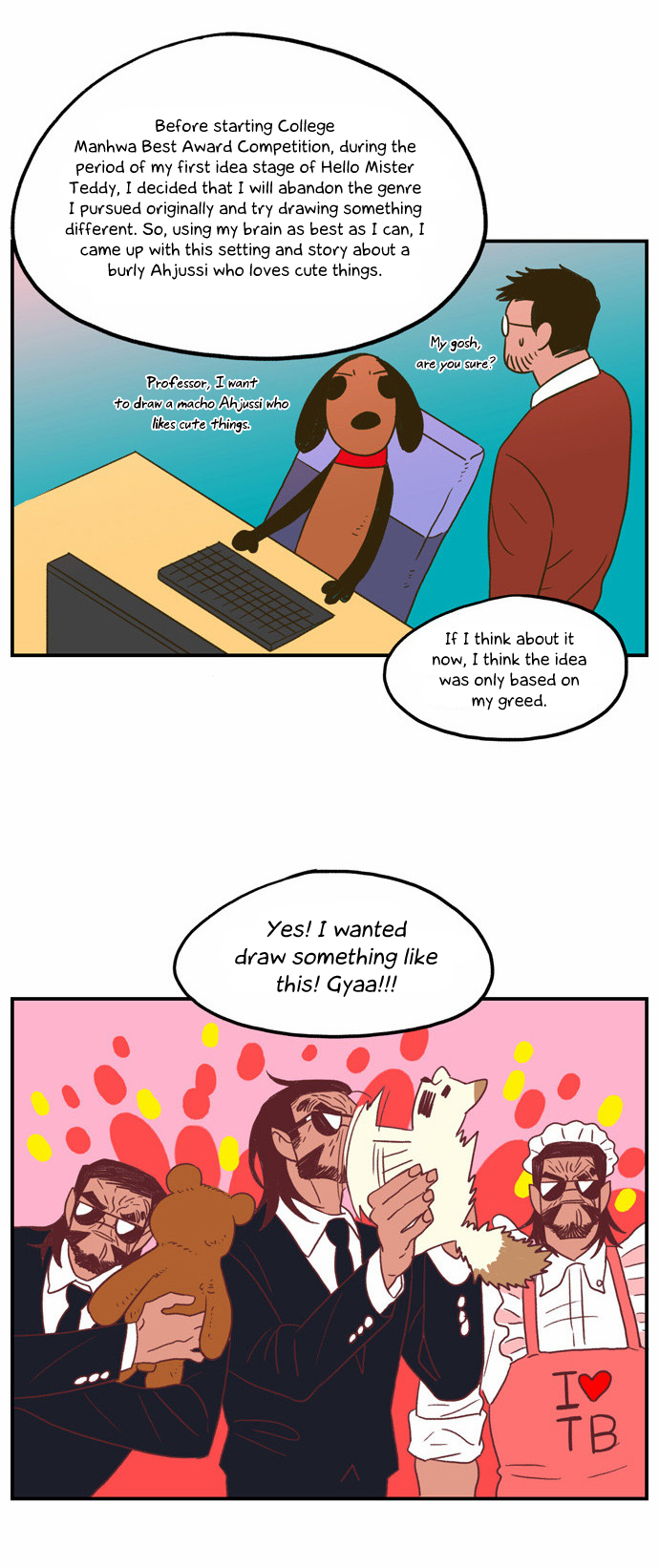 Hello Mister Teddy Chapter 13.2 page 4 - Chapter 13 v2 : [End]