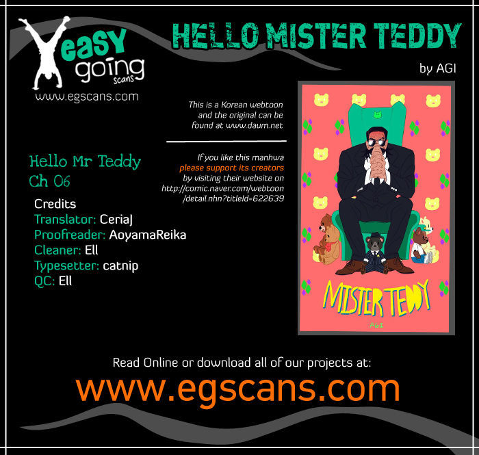 Hello Mister Teddy Chapter 6 page 1 - Chapter 6