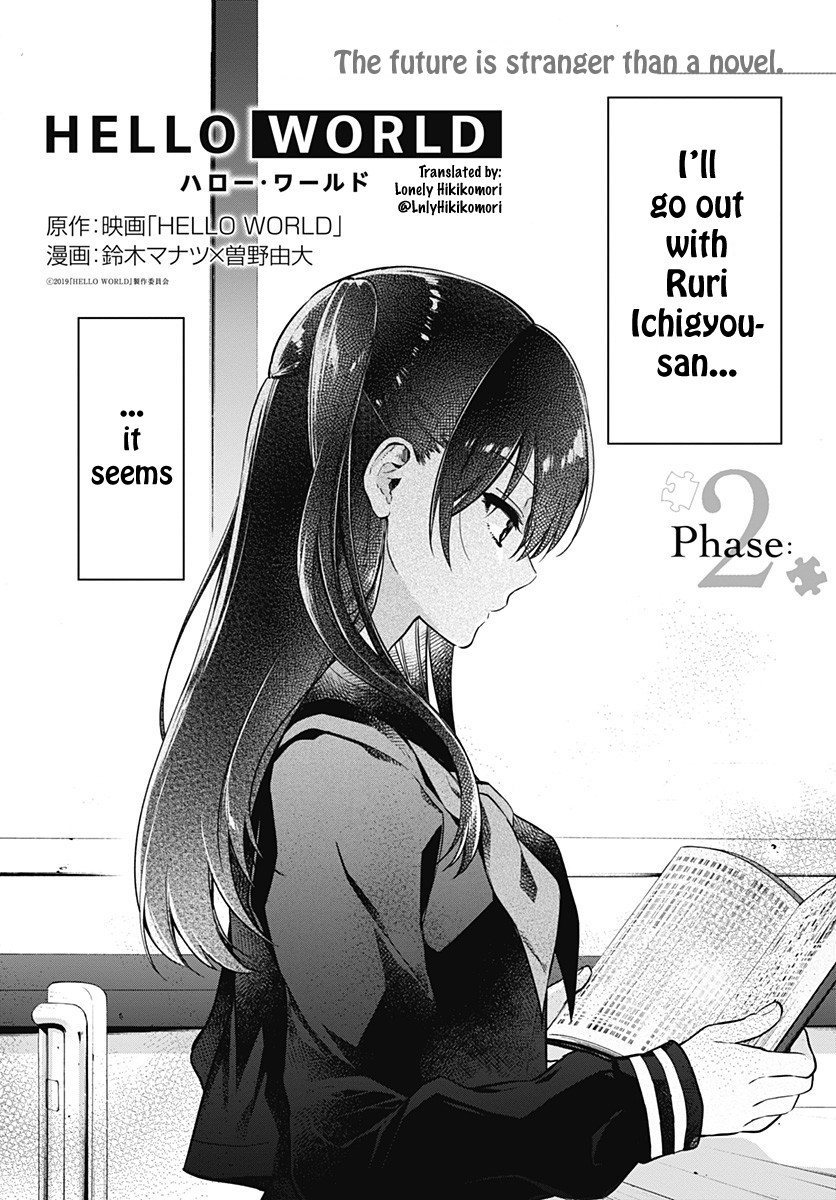 Hello World Chapter 2 page 4 - Chapter 2: Phase:2