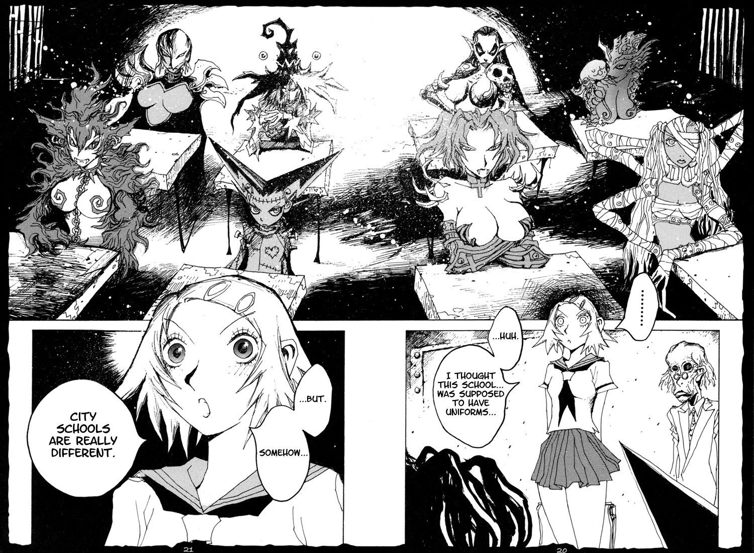 Hell's Angels Chapter 1.2 page 21 - Chapter 1 v2 : DIE ① - The state of Hell...