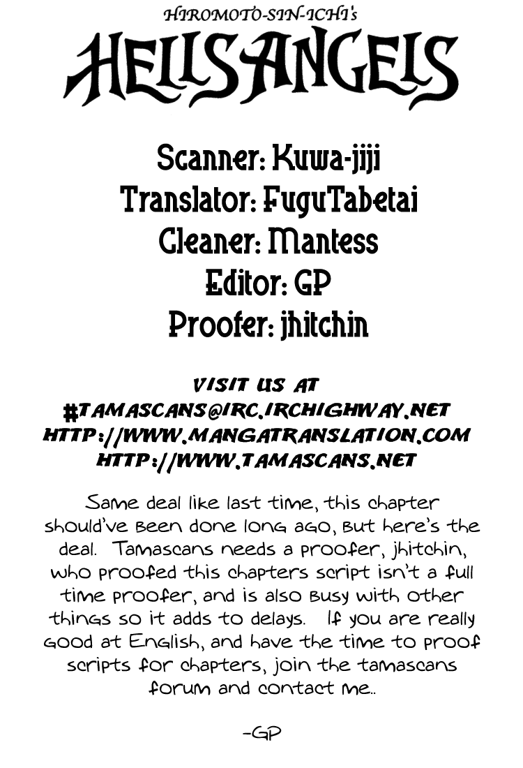 Hell's Angels Chapter 13.2 page 30 - Chapter 13 v2 : DIE ⑬ - Saturday Night Experience