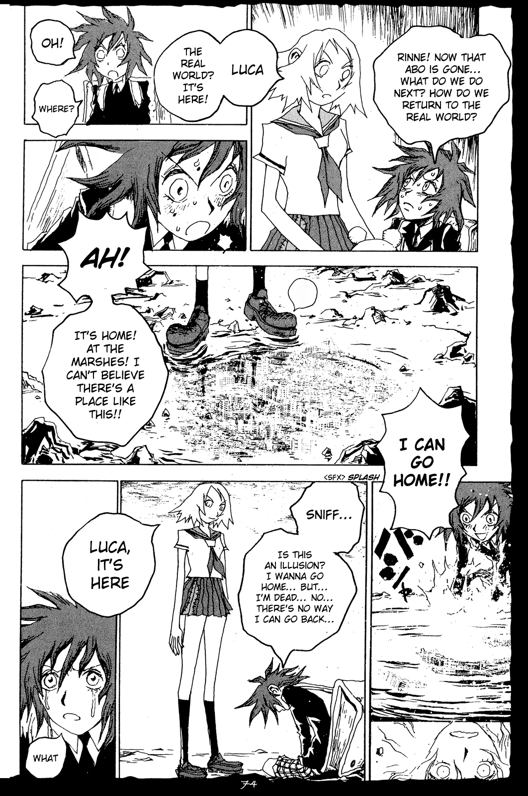 Hell's Angels Chapter 17.2 page 10 - Chapter 17 v2 : DIE ⑰ - Beautiful Sunday