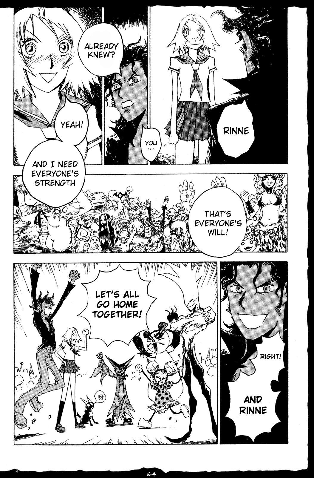 Hell's Angels Chapter 17.2 page 2 - Chapter 17 v2 : DIE ⑰ - Beautiful Sunday