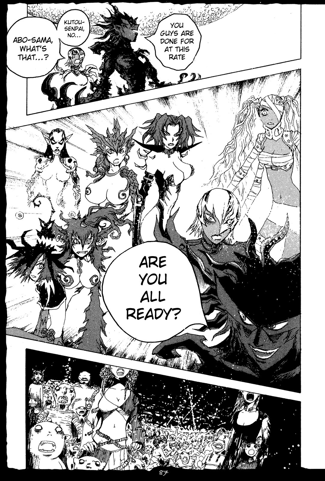 Hell's Angels Chapter 17.2 page 22 - Chapter 17 v2 : DIE ⑰ - Beautiful Sunday