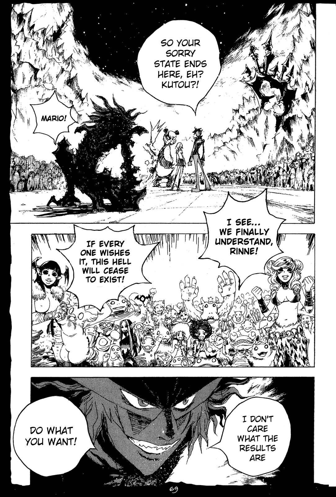 Hell's Angels Chapter 17.2 page 6 - Chapter 17 v2 : DIE ⑰ - Beautiful Sunday