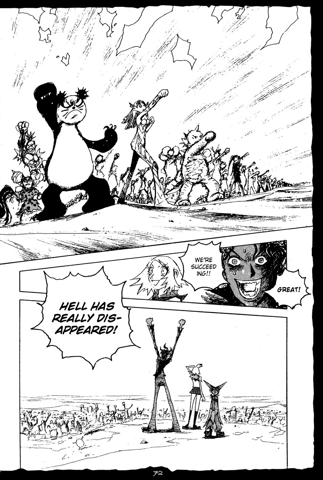 Hell's Angels Chapter 17.2 page 8 - Chapter 17 v2 : DIE ⑰ - Beautiful Sunday