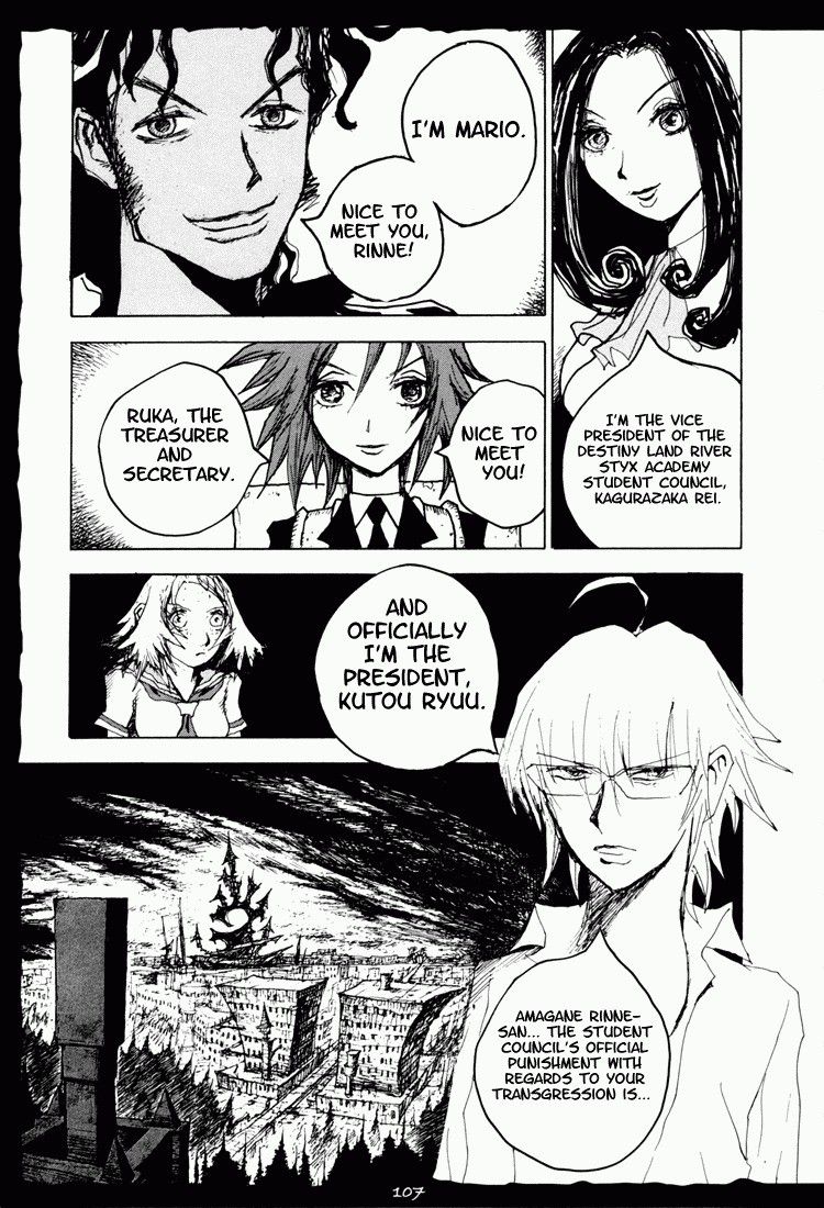 Hell's Angels Chapter 4.2 page 8 - Chapter 4 v2 : DIE ④ - The 2 or 3 affairs swirling around Kutou-sempai