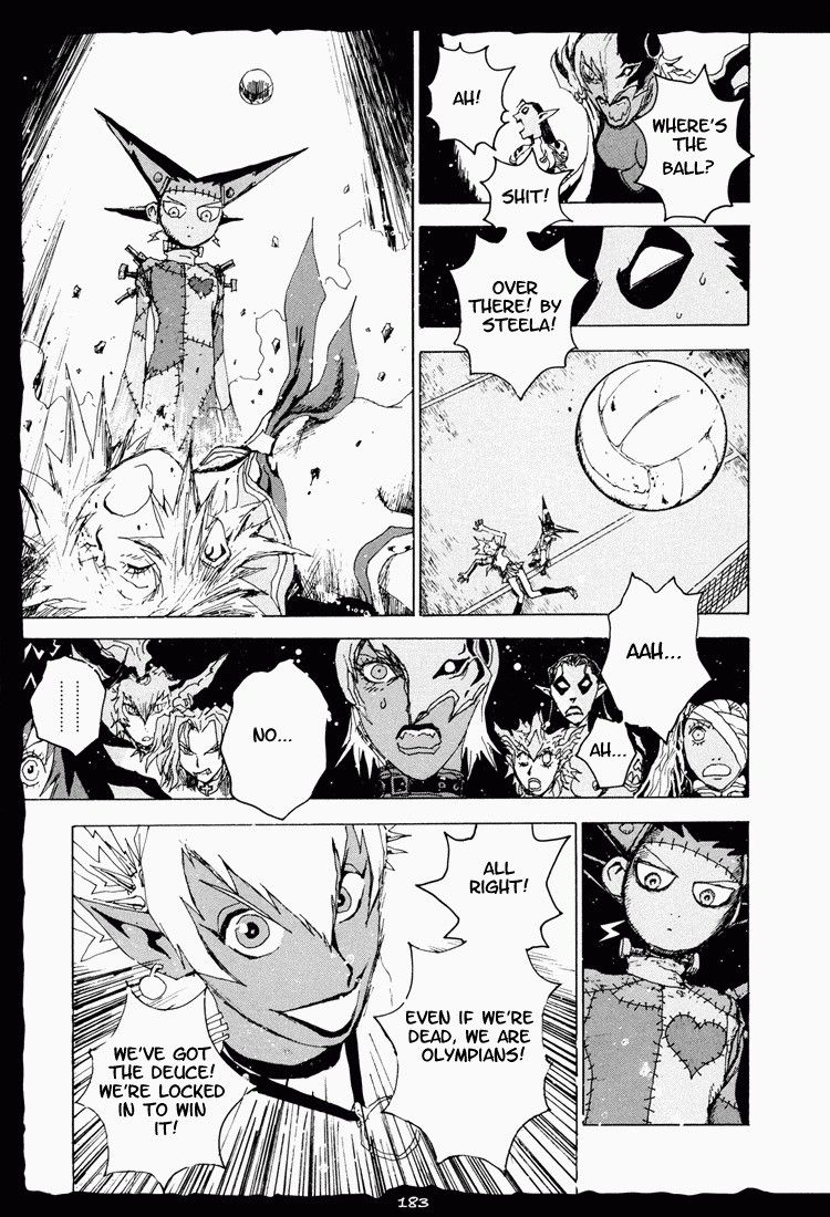 Hell's Angels Chapter 6.2 page 23 - Chapter 6 v2 : DIE ⑥ - Our Pledge! We vow to follow the rules of good sportsmansh...